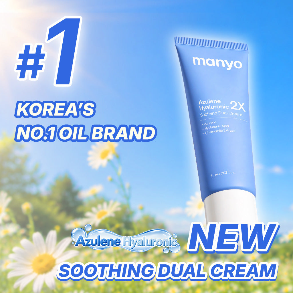 MANYO Azulene Hyaluronic 2X Soothing Dual Cream