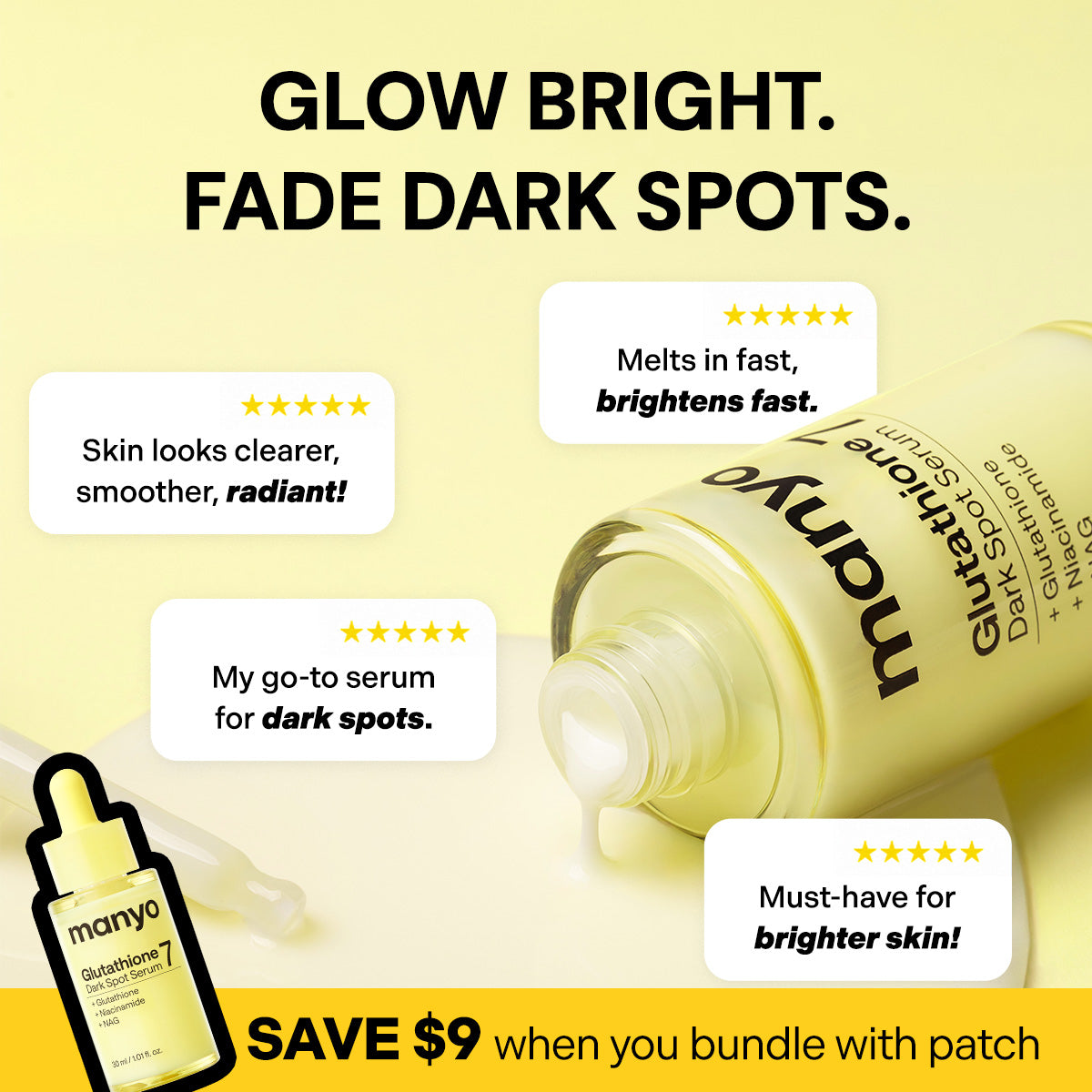 [KOREA & JAPAN NO.1] Glutathione 7 Dark Spot Serum