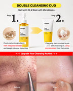 MANYO Pure Cleansing Oil + Cleansing Foam Duo