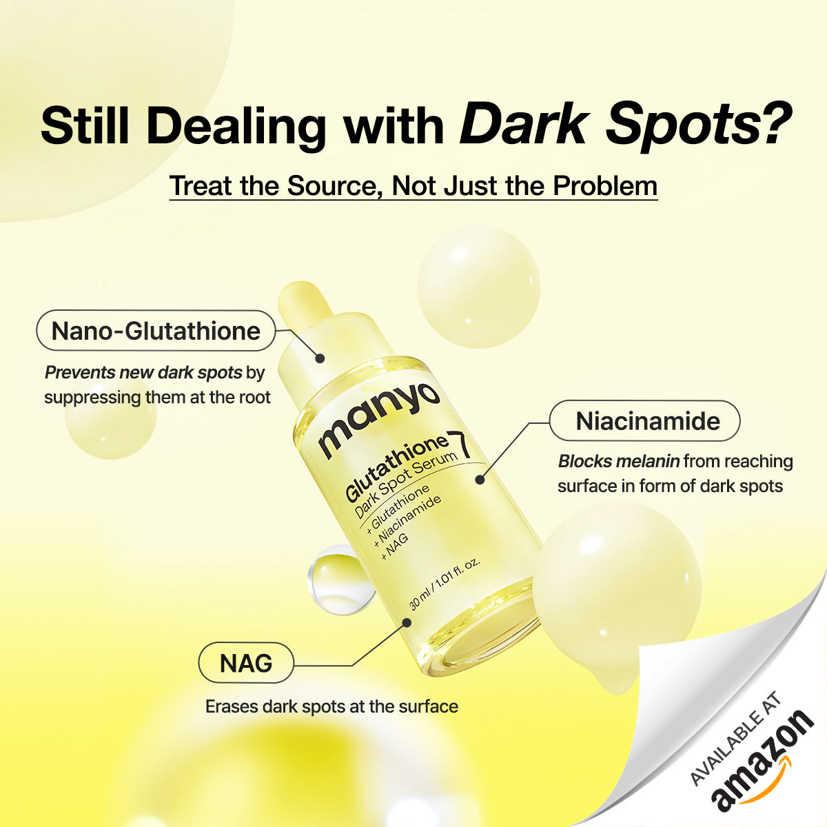 [KOREA & JAPAN NO.1] Glutathione 7 Dark Spot Serum